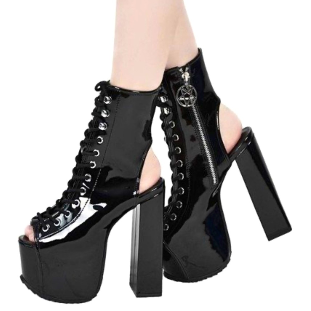 MAJOR ISO KILLSTAR GALACTIC PLATFORM HEELS
